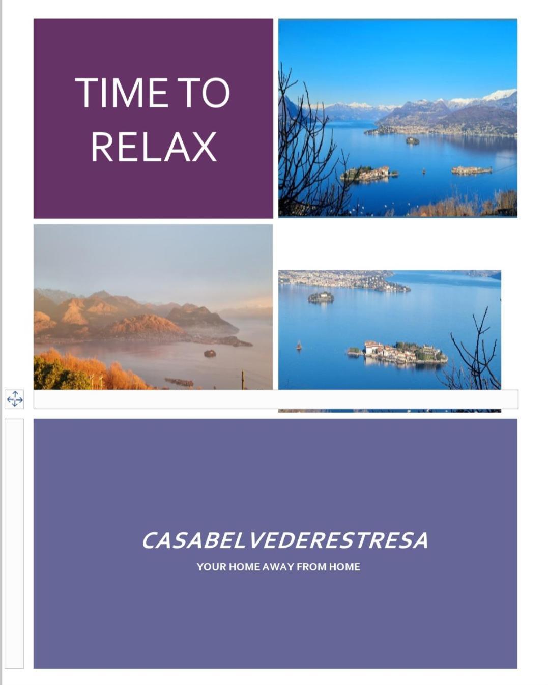 Appartamento Belvedere 4 Stresa Exteriér fotografie